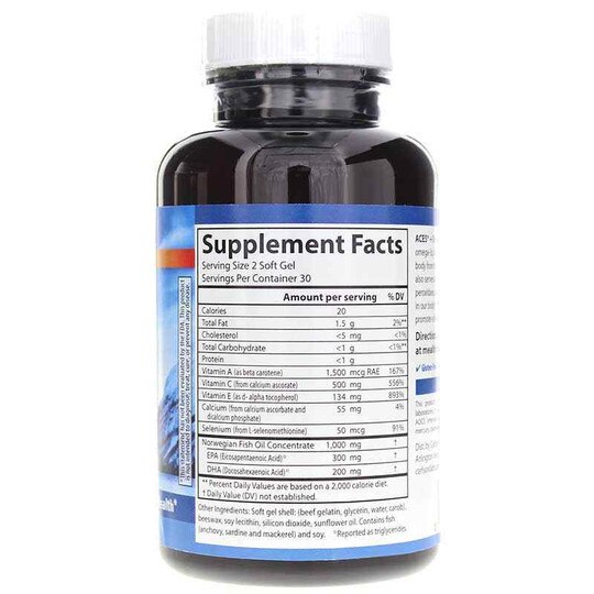 ACES Vitamins A, C, E + Omega, CL
